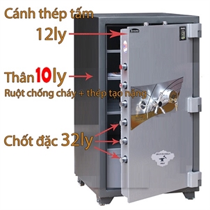 Két sắt Siêu cường thân thép 10ly MC510-B10